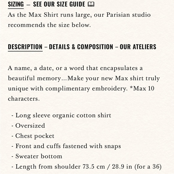 Sezane Light Denim Max Snap Button Chest Pocket Shirt Womens Size 32 US 0 XXS - Picture 10 of 16